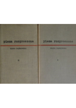 Pisma rozproszone II Tomy