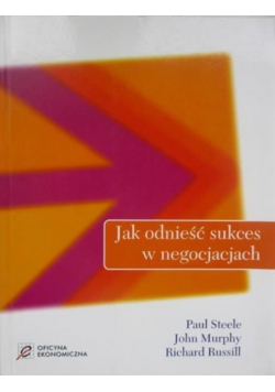 Jak Odnieść sukces w negocjacjach