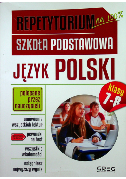 Repetytorium Szkoła Podstawowa Język polski klasa 7  8