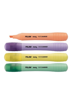 Zakreślacz Pastel 4 kolory pudełko 7 sztuk