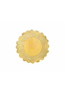 Podkładki pod talerze złote ok. 35,5cm 50szt