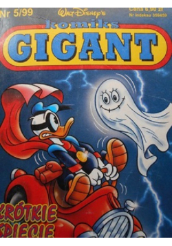 Komiks Gigant Indiana Dżems i świątynia małp Nr 3 / 98