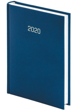 Kalendarz 2020 B6 Dzienny Albit Granatowy