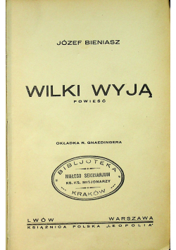 Wilki wyją 1937 r.