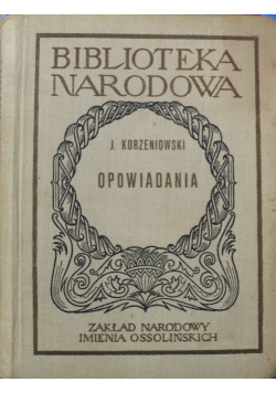Korzeniowski Opowiadania