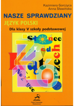 Sławińska Anna - Język polski dla klasy V szkoły podstawowej