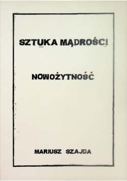 Sztuka mądrości nowożytność