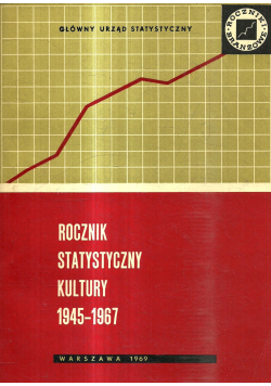 Rocznik statystyczny kultury 1945 1967