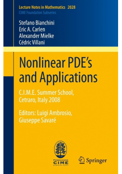 Nonlinear PDE s and Applications