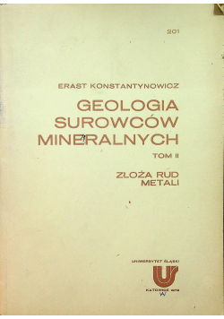 Geologia Surowców Mineralnych