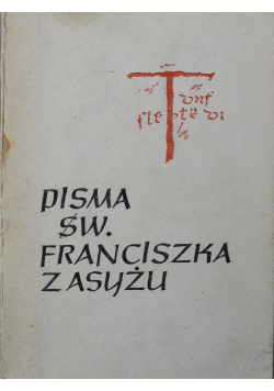 Piśma św Franciszka z Asyżu