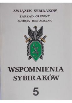 Wspomnienia sybiraków 5 plus dedykacja Olizarowicz