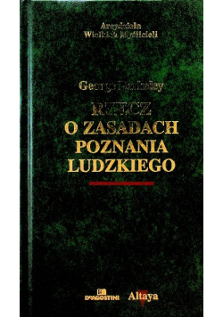 Rzecz o zasadach poznania ludzkiego