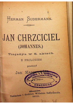 Jan Chrzciciel/Marya Magdalena i wiele innych ok 1900 r