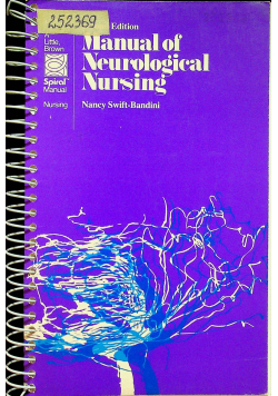 Manual of Neurological Nursing