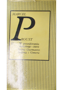 W poszukiwaniu straconego czasu Tom II