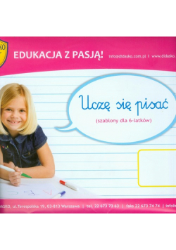 Szablony dla 6-latków Uczę się pisać