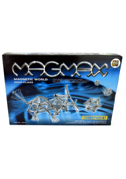Klocki magnetyczne 42 elementy