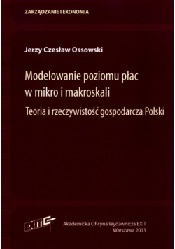 Modelowanie poziomu płac w mikro i makroskali