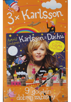 Karlsson Karlsson z Dachu 3 razy Audiobook