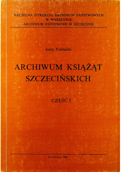 Archiwum książąt szczecińskich