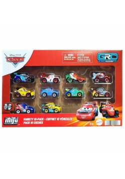 Cars Auta Mikroauta 10-pak HXY65