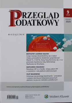 Przegląd podatkowy Nr 9