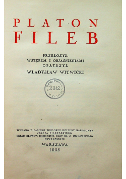 Platon Fileb 1938 r