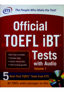 Official TOEFL iBT Tests with Audio Volume 1