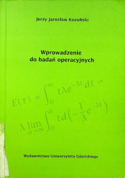 Wprowadzenie do badań operacyjnych