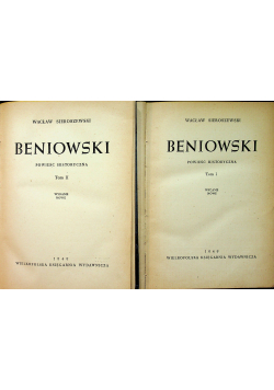 Beniowski 2 tomy