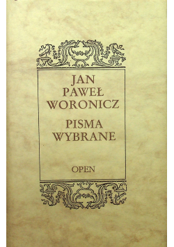 Jan Paweł Woronicz Pisma wybrane