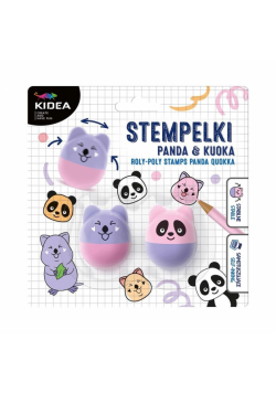 Stempelki wańka wstańka Panda Kuoka Kidea