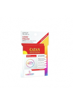 Gamegenic: Matte Catan-Sized Sleeves 56x82mm