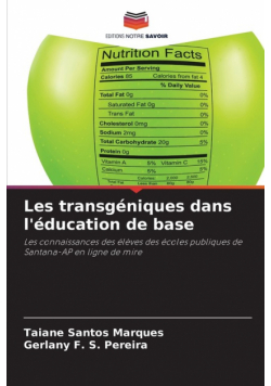 Les transgéniques dans l'éducation de base