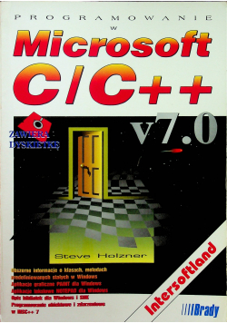 Programowanie w Microsoft C / C + +
