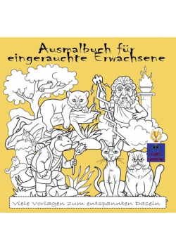 Ausmalbuch für eingerauchte Erwachsene