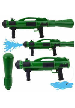 Pistolet na wodę Bazooka z pompą 73cm 1100ml ziel