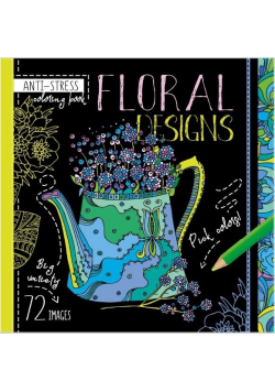Kolorowanka antystresowa 200x200 Floral Designs TW