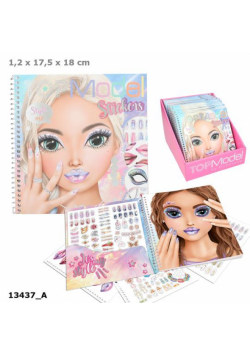Zestaw Dress Me Up Top Model Face 13437A