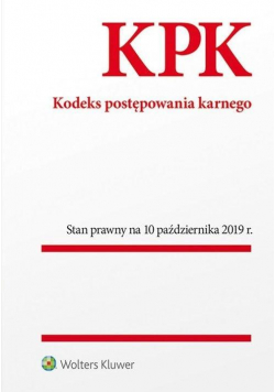 Kodeks postępowania karnego