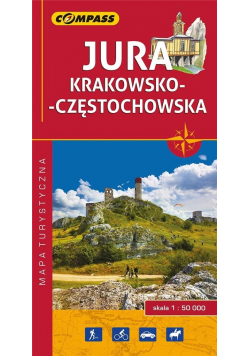 Mapa turystyczna - Jura Krakowsko-Częstochowska