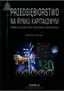 Przedsiębiorstwo na rynku kapitałowym