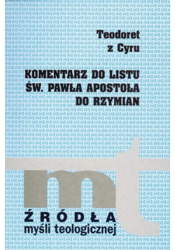 Komentarz do listu św. Pawła Apostoła do Rzymian