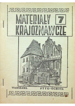 Materiały krajoznawcze Warszawa