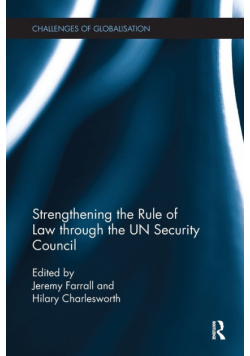 Strengthening the Rule of Law through the UN Security Council