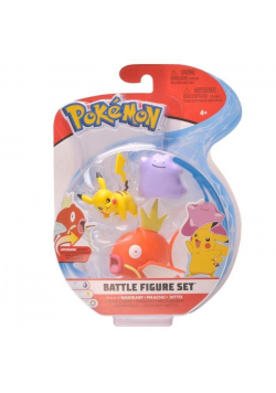 Pokemon Battle Magikarp + Pikachu + Ditto
