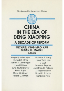 China in the Era of Deng Xiaoping