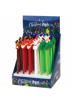 Długopis Kulkowy Christmas Z Gumową Nakładką 89673 Centrum