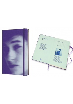 Notes linie L Bob Dylan fioletowy MOLESKINE